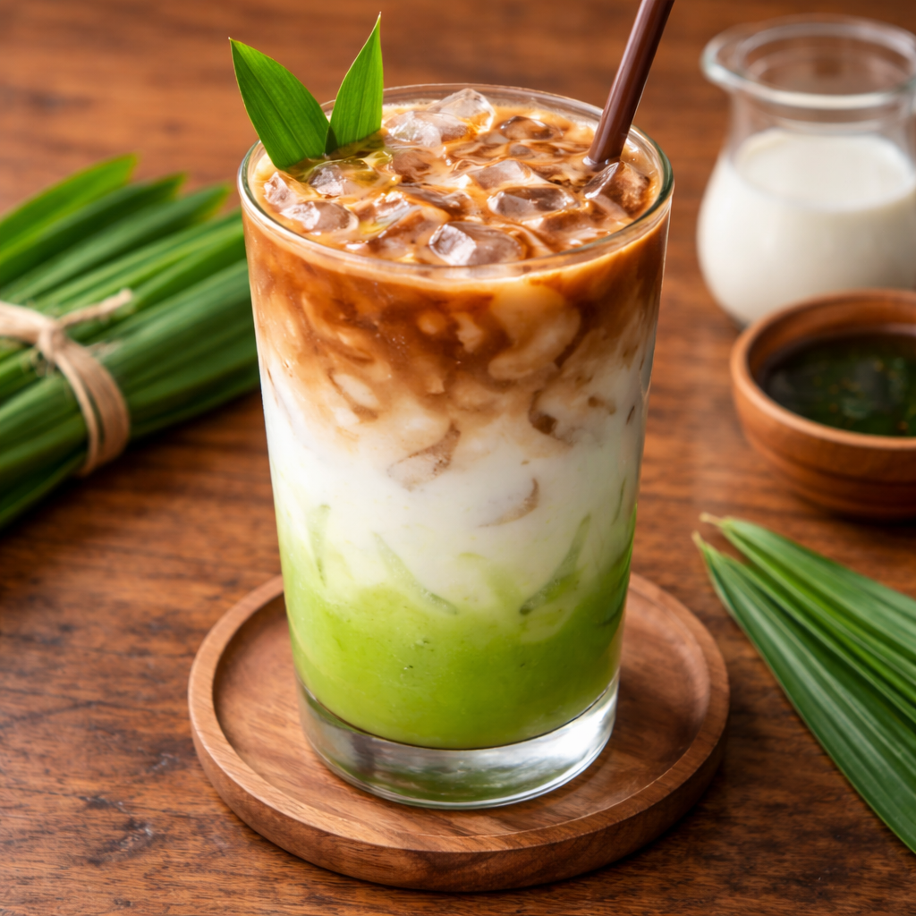 Ice Pandan Latte